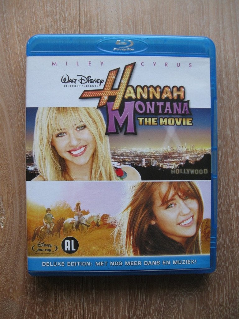 Blu-ray + DVD Hannah Montana: The Movie Miley Cyrus, Inclusief DVD, Alle leeftijden, Nederlands, Film