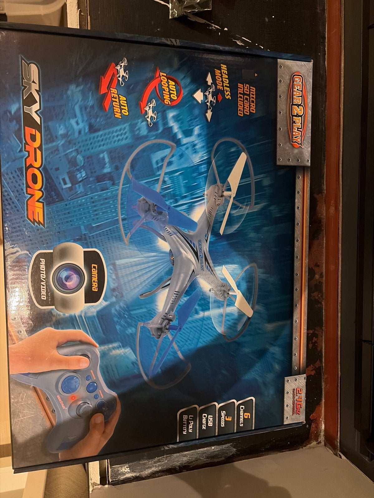 Sky Drone met camera en afstandsbediening, Ophalen, Gebruikt, Basiskwaliteit, Overige merken