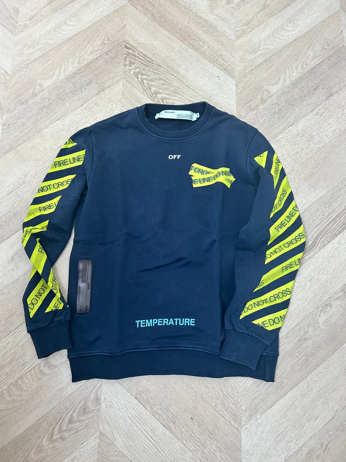 Off White trui maat M, Ophalen of Verzenden, Gebruikt, Jongen of Meisje, Trui of Vest