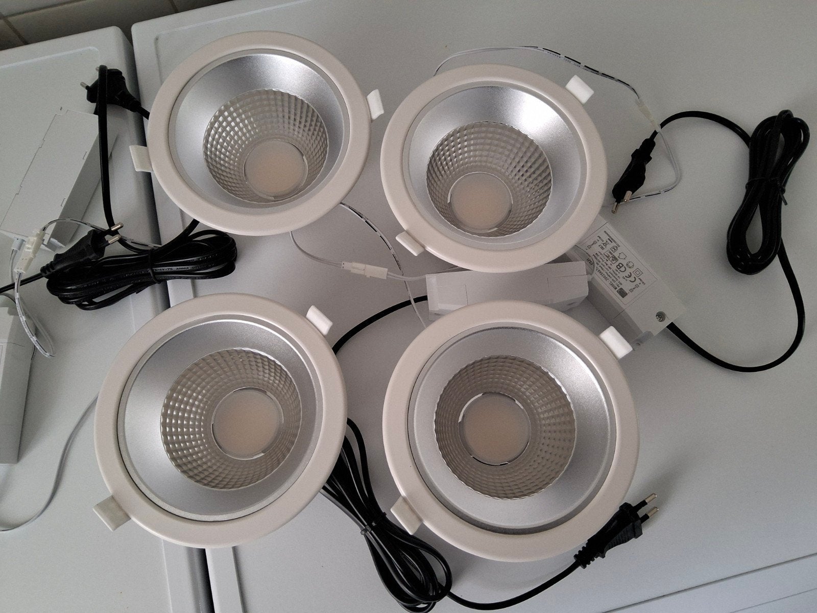 Led spots ., Ophalen, Zo goed als nieuw, Metaal of Aluminium, Led