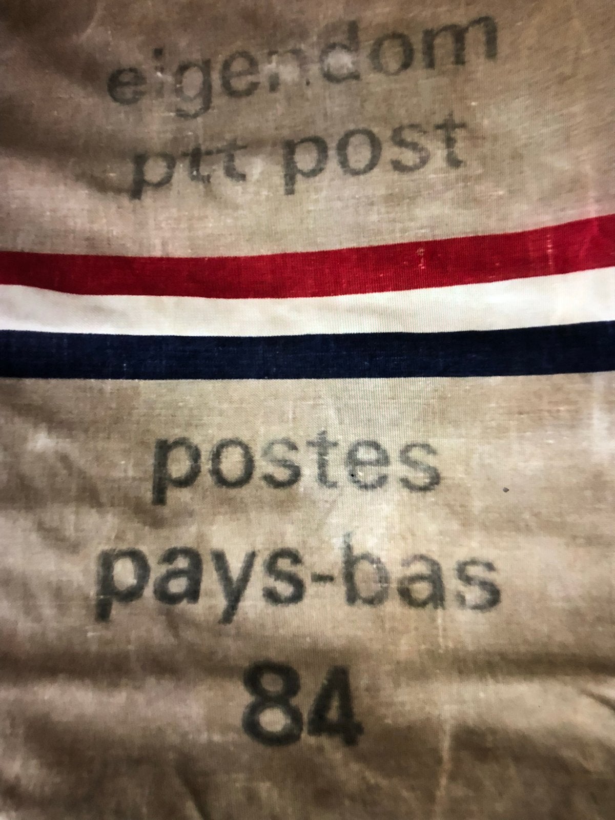 Originele PTT postzakken - Decoratie & Upcycling, Ophalen, Gebruikt
