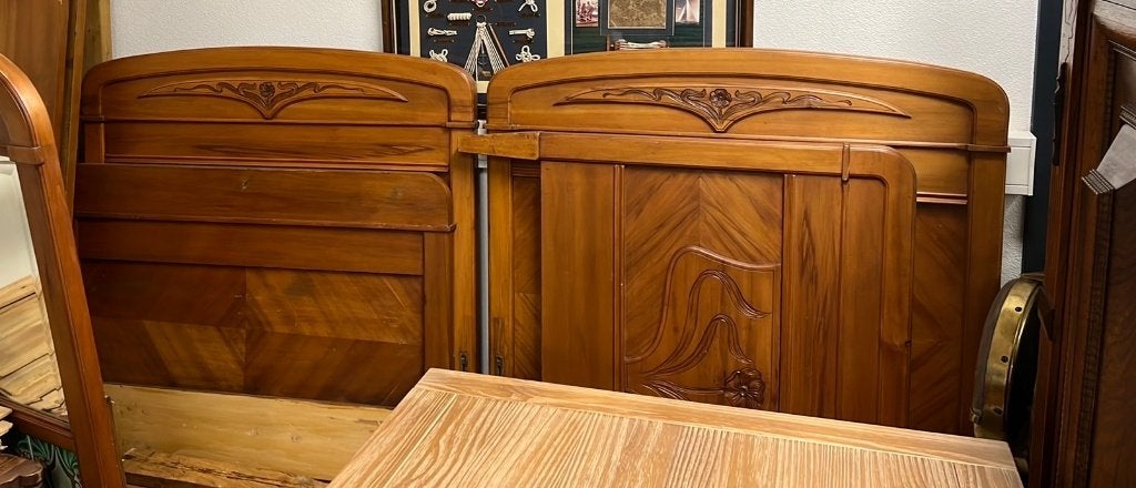 antieke slaapkamer, Ophalen