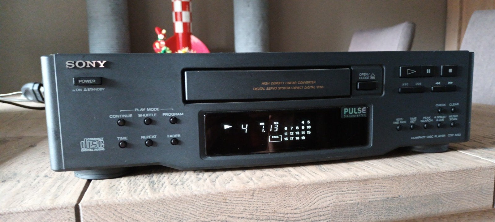 Sony CDP-M33 CD-speler met alternatieve afstandsbediening, Audio, Tv en Foto, Cd-spelers, Ophalen of Verzenden, Gebruikt, Sony