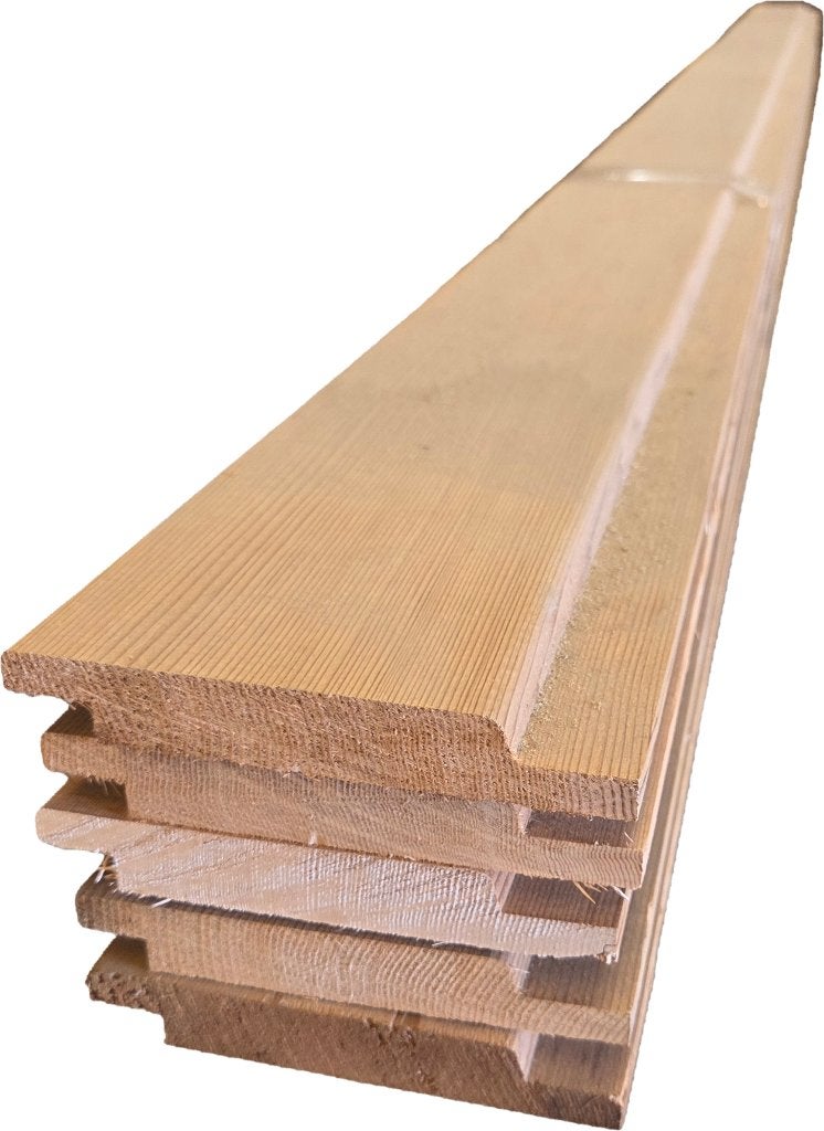 1.3 m2 Red Cedar channelsiding - nr: RC314, Tuin en Terras, Ophalen, Nieuw, 250 cm of meer, Planken