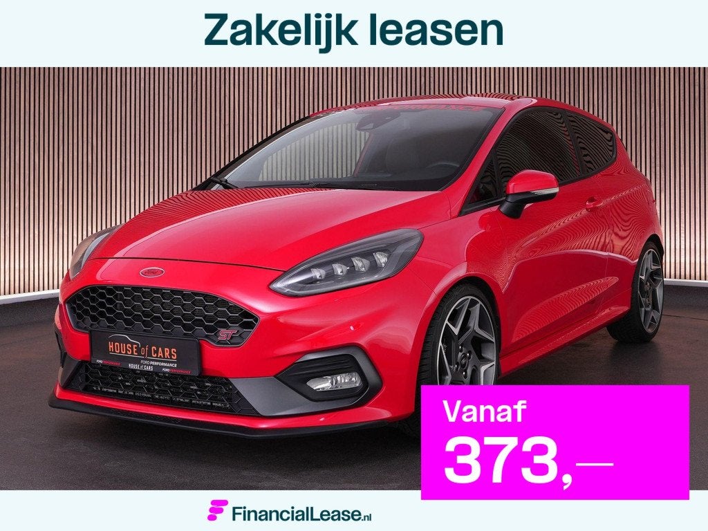 Ford Fiesta ST-3 1.5 200pk PERFORMANCE PACK |sper diff|launc, Auto's, Ford, Bedrijf, Lease, Financial lease, Fiësta, ABS, Achteruitrijcamera