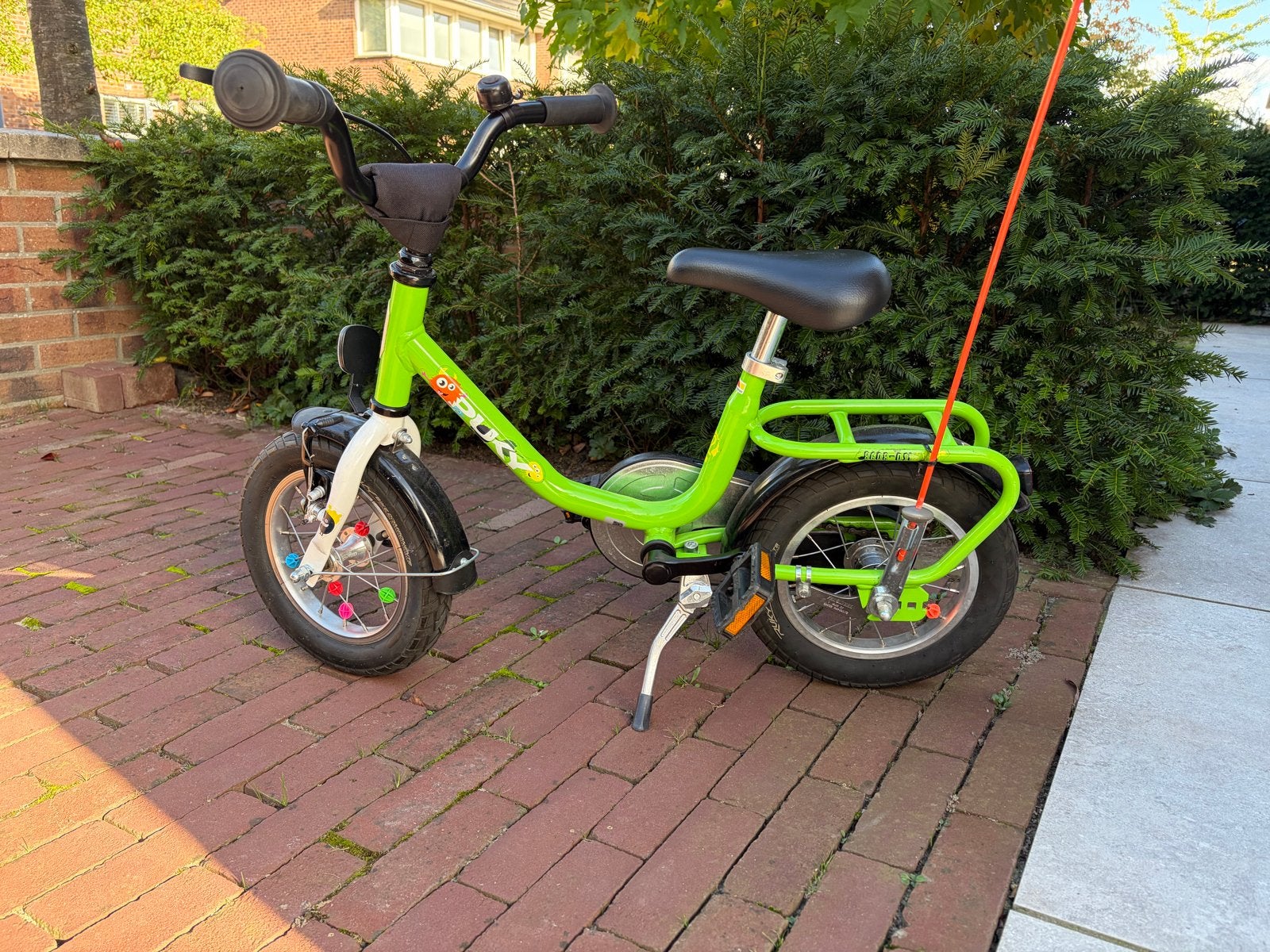 Puky Kinderfiets Groen - 12 inch, Ophalen, Gebruikt, Terugtraprem, Minder dan 16 inch