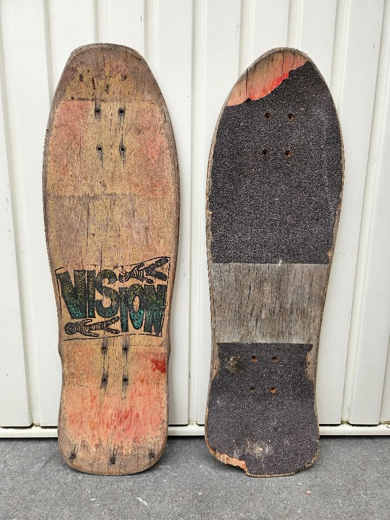 Vintage Skateboards: Vision, Santa Cruz, Ophalen of Verzenden, Gebruikt