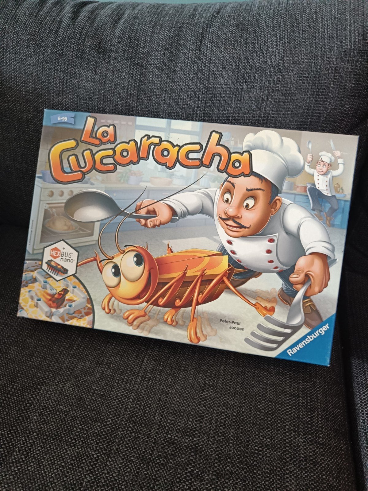La Cucaracha bordspel - Ravensburger, Drie of vier spelers, Ophalen of Verzenden, Zo goed als nieuw, Ravensburger