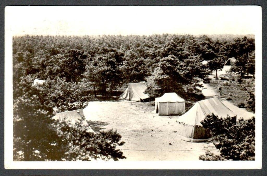 Oude Ansicht  Oud-Leusden C.J.M.V. Kamp Keukenkamp 1955.Utr., Ophalen of Verzenden, 1940 tot 1960, Gelopen, Utrecht
