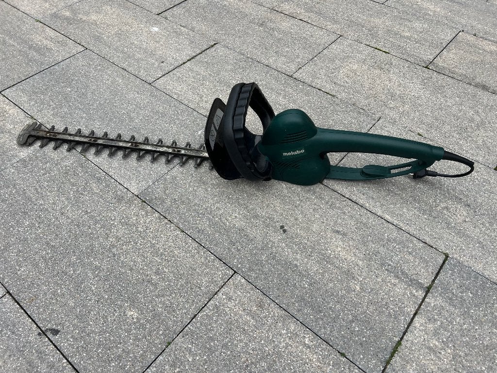 Metabo Heggenschaar HS 55 - Elektrisch, Ophalen of Verzenden, Gebruikt, Elektrisch, Metabo