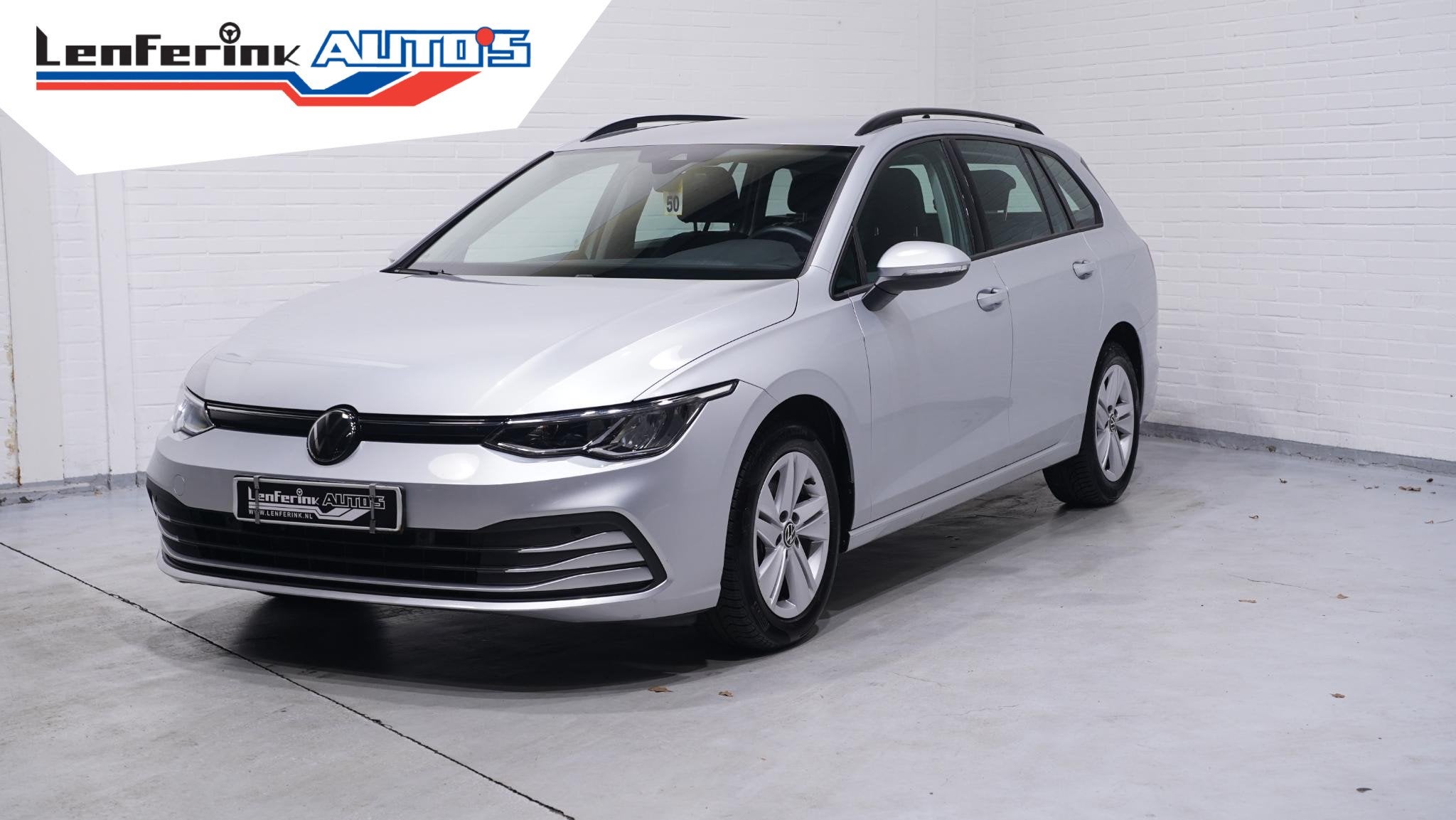 Volkswagen Golf Variant 1.0 eTSI Life NAP 1e Eig. Apple Carp, Stof, Gebruikt, Automatische klimaatregeling, Origineel Nederlands