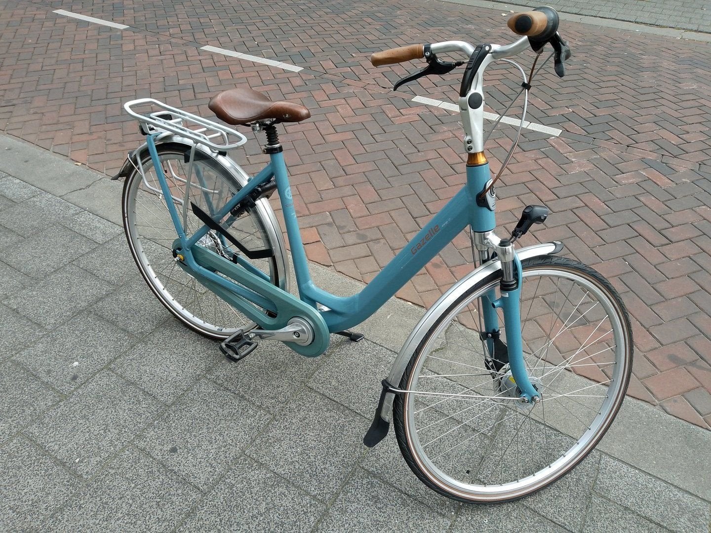 Gazelle Orange C7+ d53 damesfiets bijna nieuwstaat!, 53 tot 56 cm, -, -, Zo goed als nieuw
