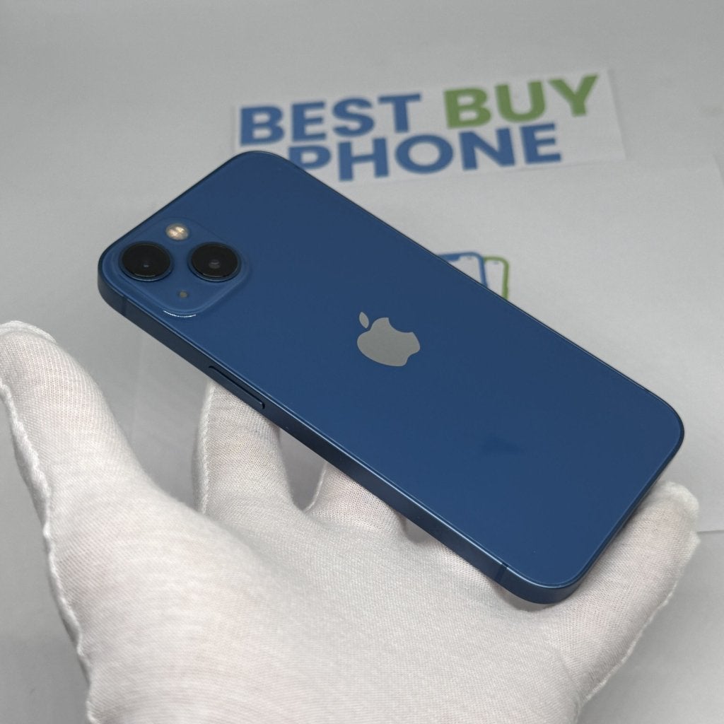 iPhone 13 128GB blauw /krasvrij /100% batt /garantie, 128 GB, Apple, Blauw, IPhone 13