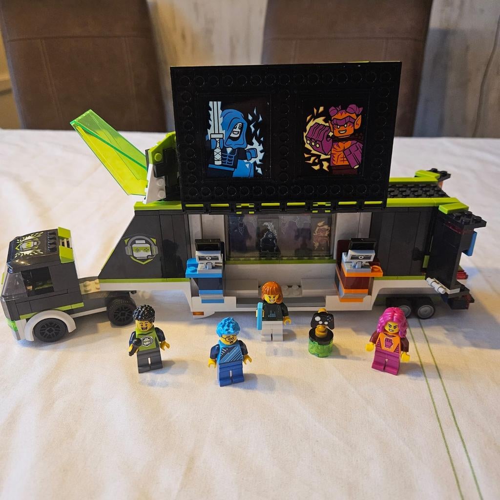 Lego city Gamingtoernooitruck 60388, Lego, Ophalen of Verzenden, Complete set, Compleet