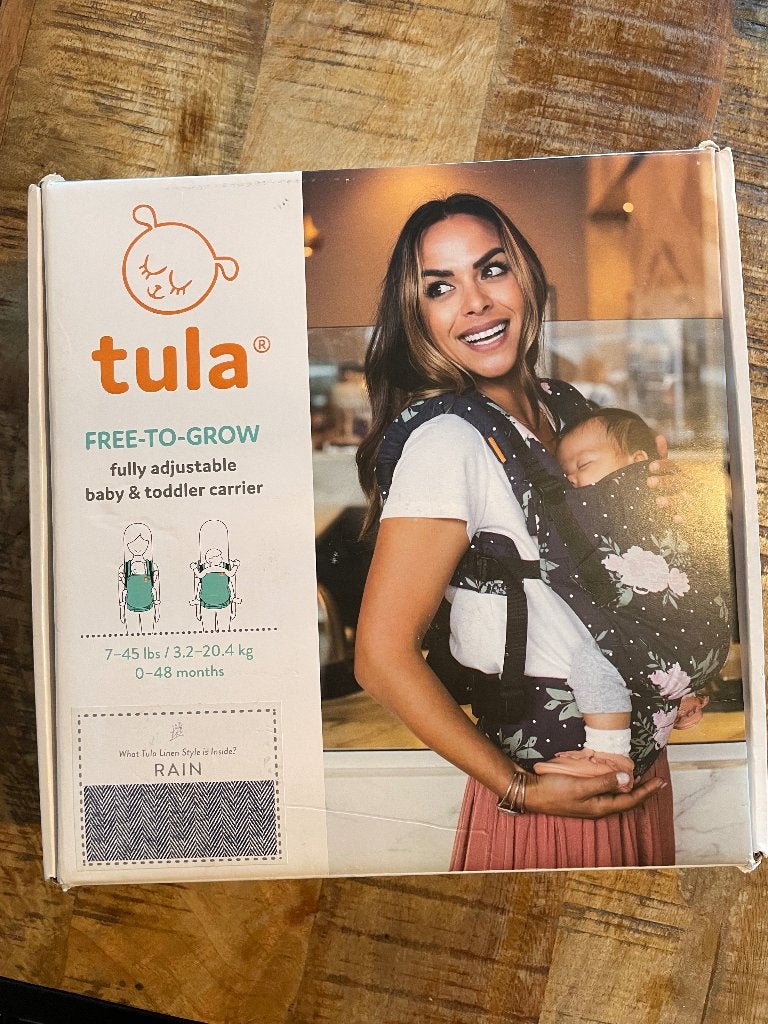 Tula free to grow, Buik of Rug, Zo goed als nieuw, Draagzak, Ophalen