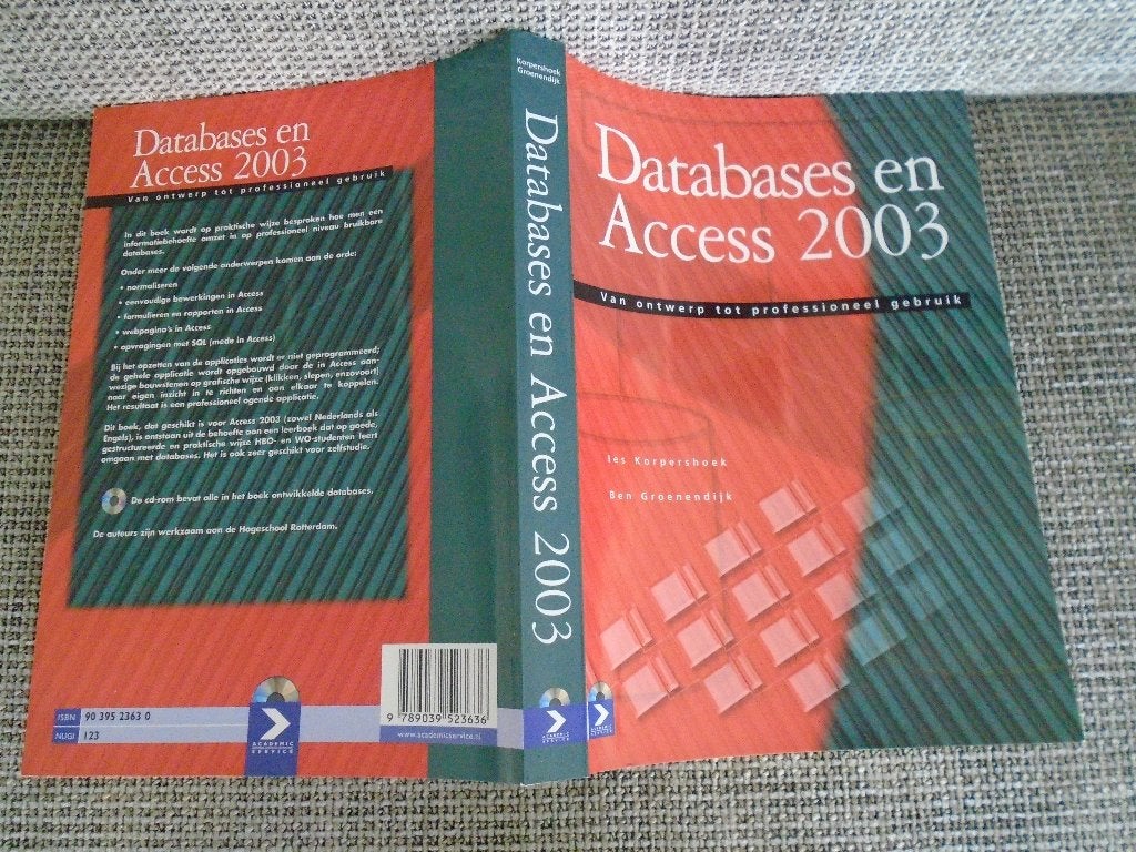 Boek: DATABASES en ACCESS 2003 (nieuw boek), Ophalen of Verzenden, Nieuw
