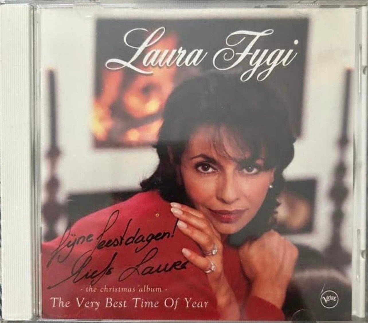 Laura Fijgi The very best time of year Met Handtekening Cd, Cd's en Dvd's, Ophalen of Verzenden, Gebruikt