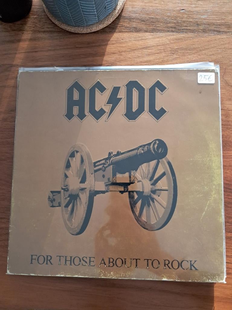 AC/DC lp For those about to rock NL 1981, Ophalen of Verzenden, Zo goed als nieuw