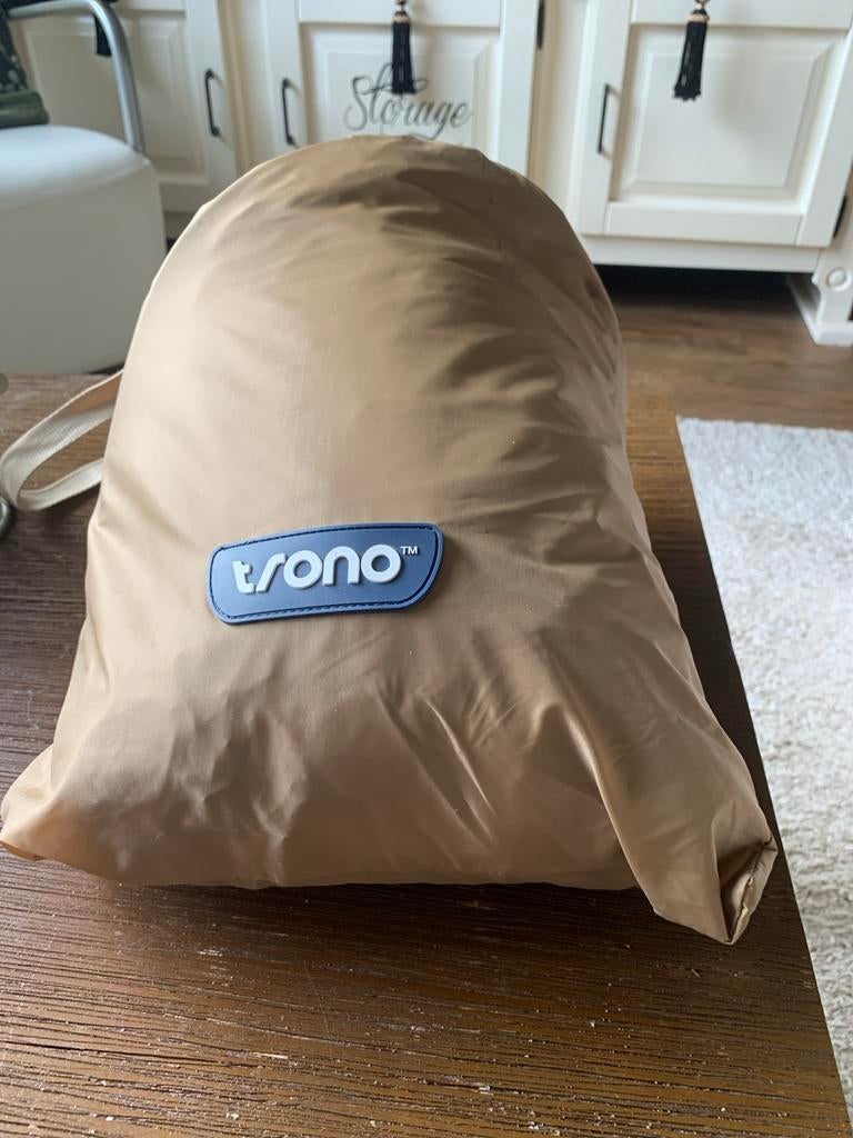 Trono Opblaasbare Zitzak - Draagbaar en Comfortabel, Ophalen of Verzenden, Gebruikt