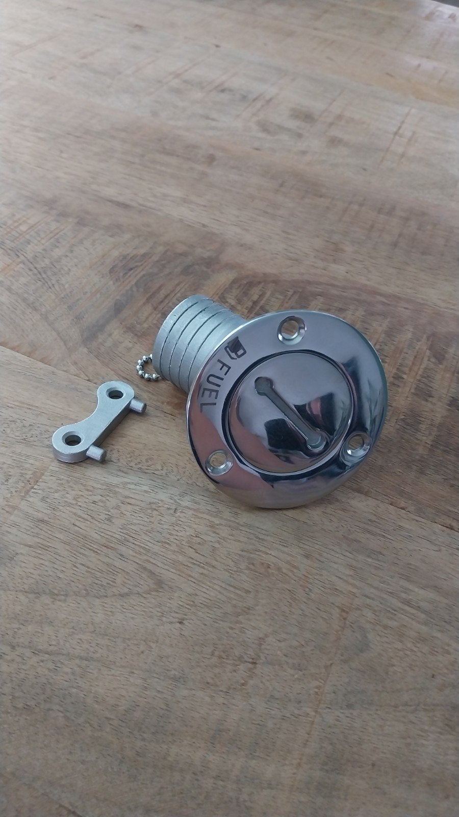 Nieuwe RVS Tank Vul Dop Boot - Brandstof (45°), Ophalen of Verzenden, Nieuw, Motor en Techniek
