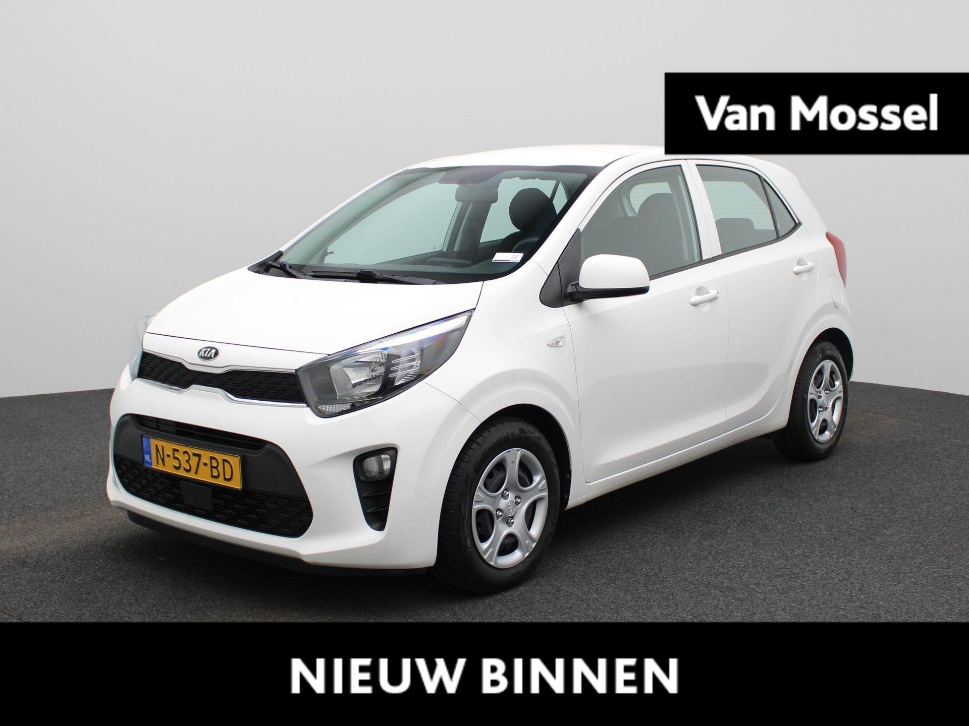 Kia Picanto 1.0 DPi ComfortLine AUTOMAAT | Airco | Bleutooth, Auto's, 877 kg, Stof, Gebruikt, 4 stoelen