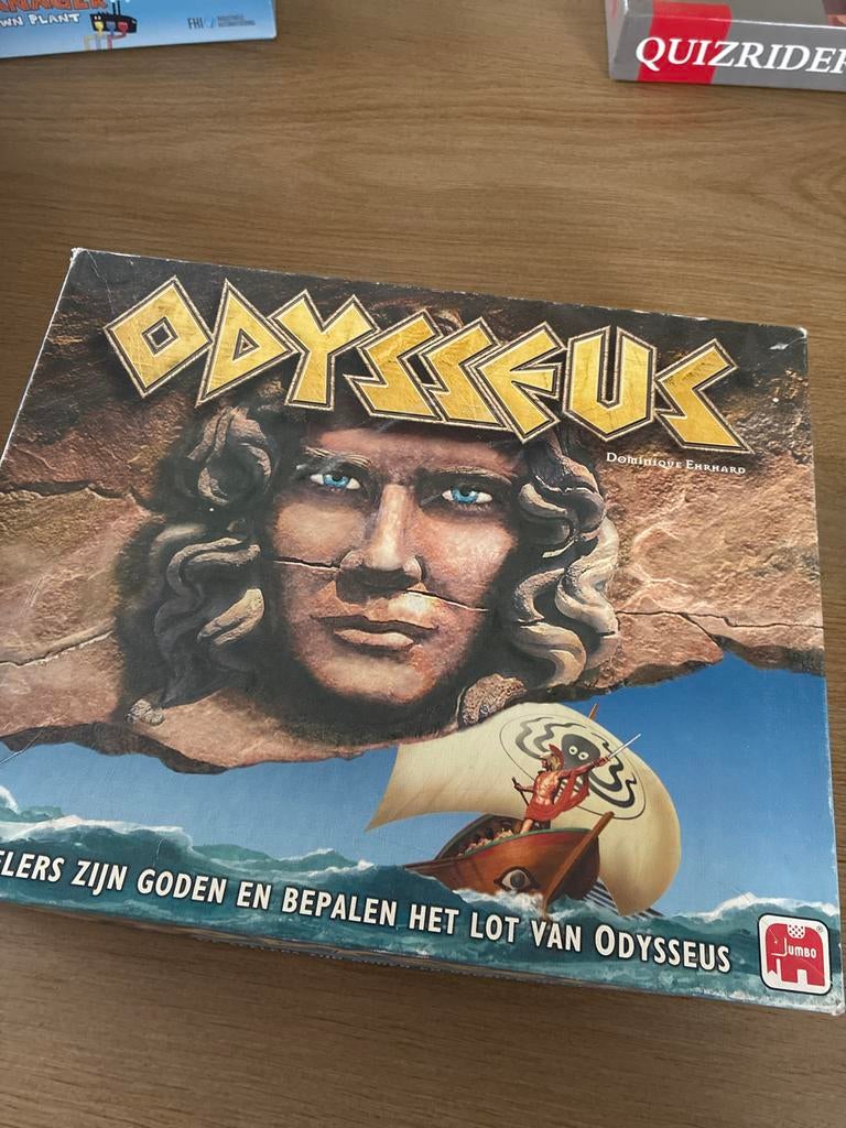 Odysseus bordspel, Hobby en Vrije tijd, Gezelschapsspellen | Bordspellen, Ophalen of Verzenden, Gebruikt