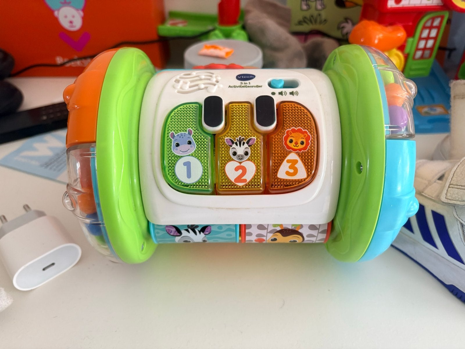 VTech 3-in-1 Activiteitenroller, Ophalen of Verzenden, Gebruikt, Overige typen, Met licht
