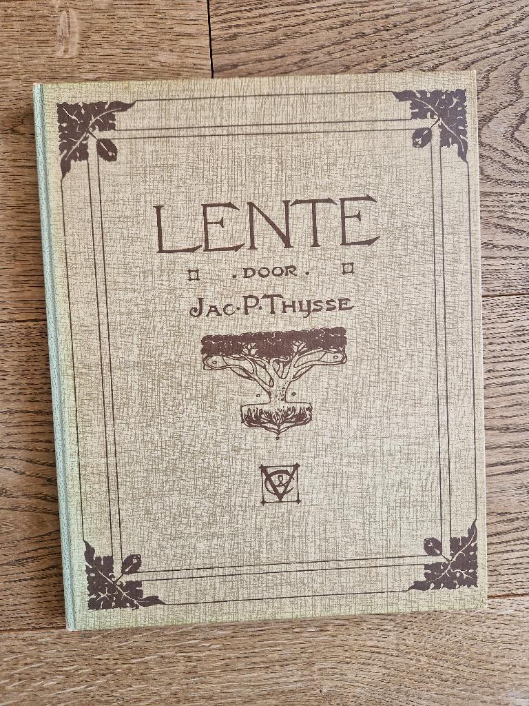plaatjesalbum Lente van Jac. P. Thijsse, Boeken, Prentenboeken en Plaatjesalbums, Ophalen of Verzenden, Gelezen
