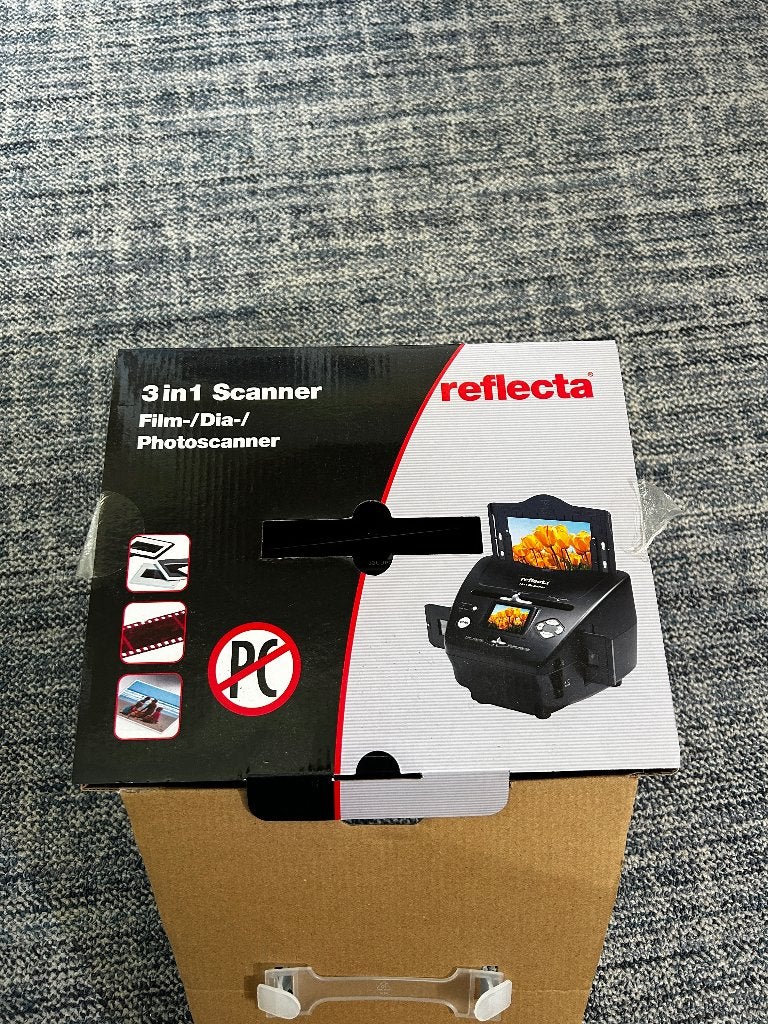 Reflecta 3in1 scanner – dia’s, negatieven en foto’s, Ophalen of Verzenden, Zo goed als nieuw, Reflecta, MacOS