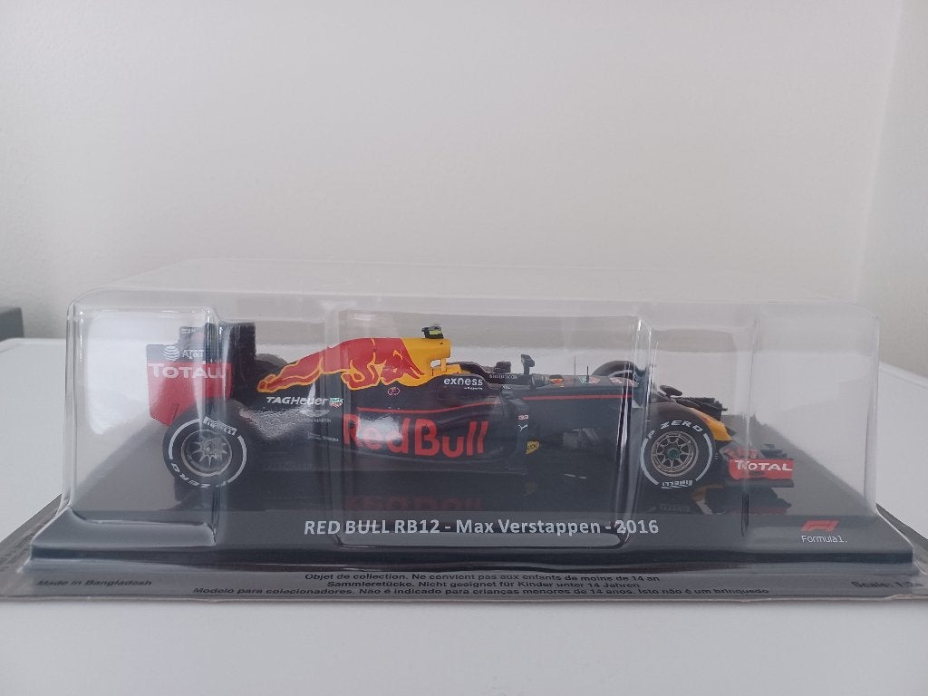 Red Bull RB12 Max Verstappen 2016 1:24, Ophalen of Verzenden, Nieuw, Auto, Overige merken