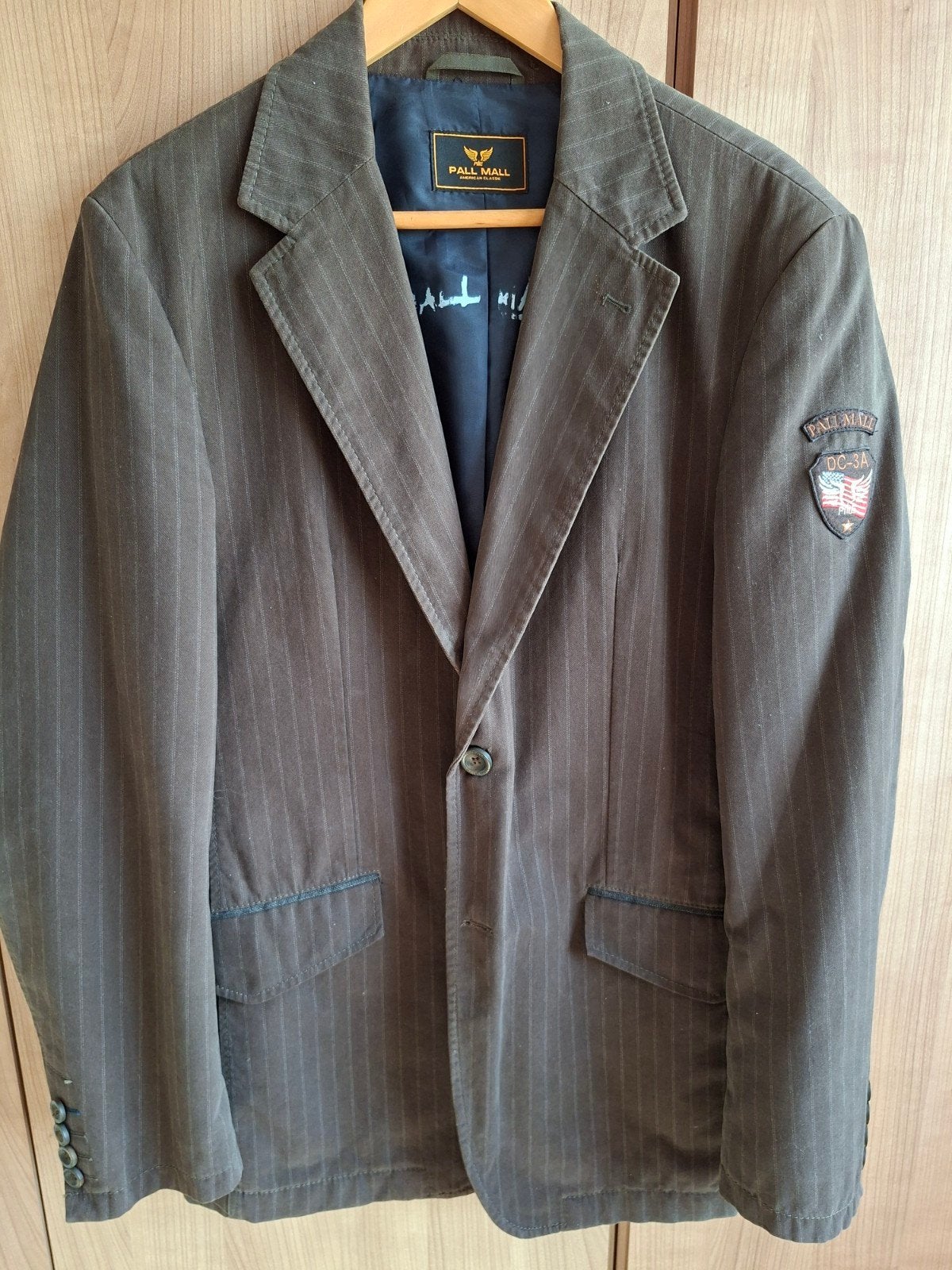 Pall Mall American Classic mt L, Maat 52/54 (L), Bruin, Ophalen of Verzenden, Zo goed als nieuw