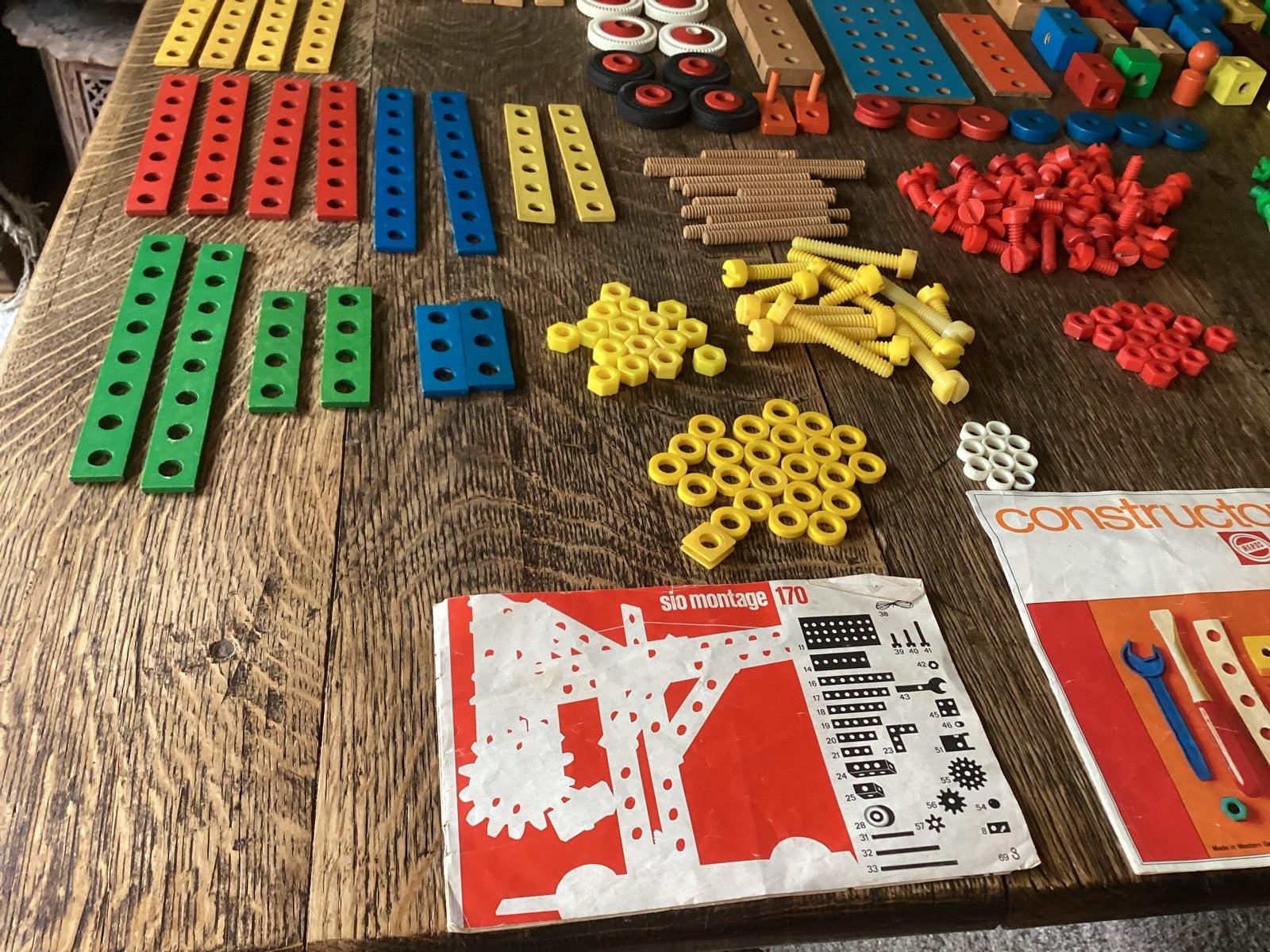 Vintage SIO /Heros Constructor - Grote Collectie € 14, Ophalen of Verzenden, Gebruikt, Overige merken