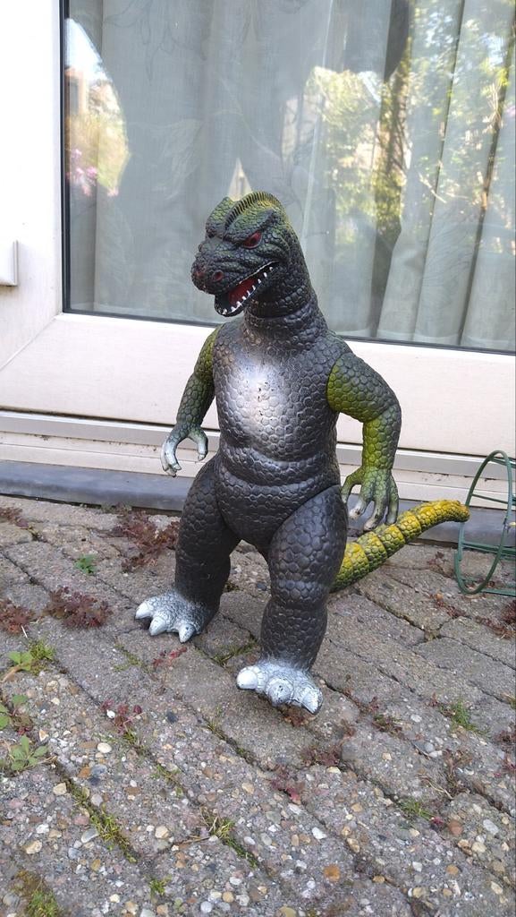 Grote Godzilla monster kaiju dor mei UKRD hong kong vintage, Ophalen of Verzenden, Zo goed als nieuw