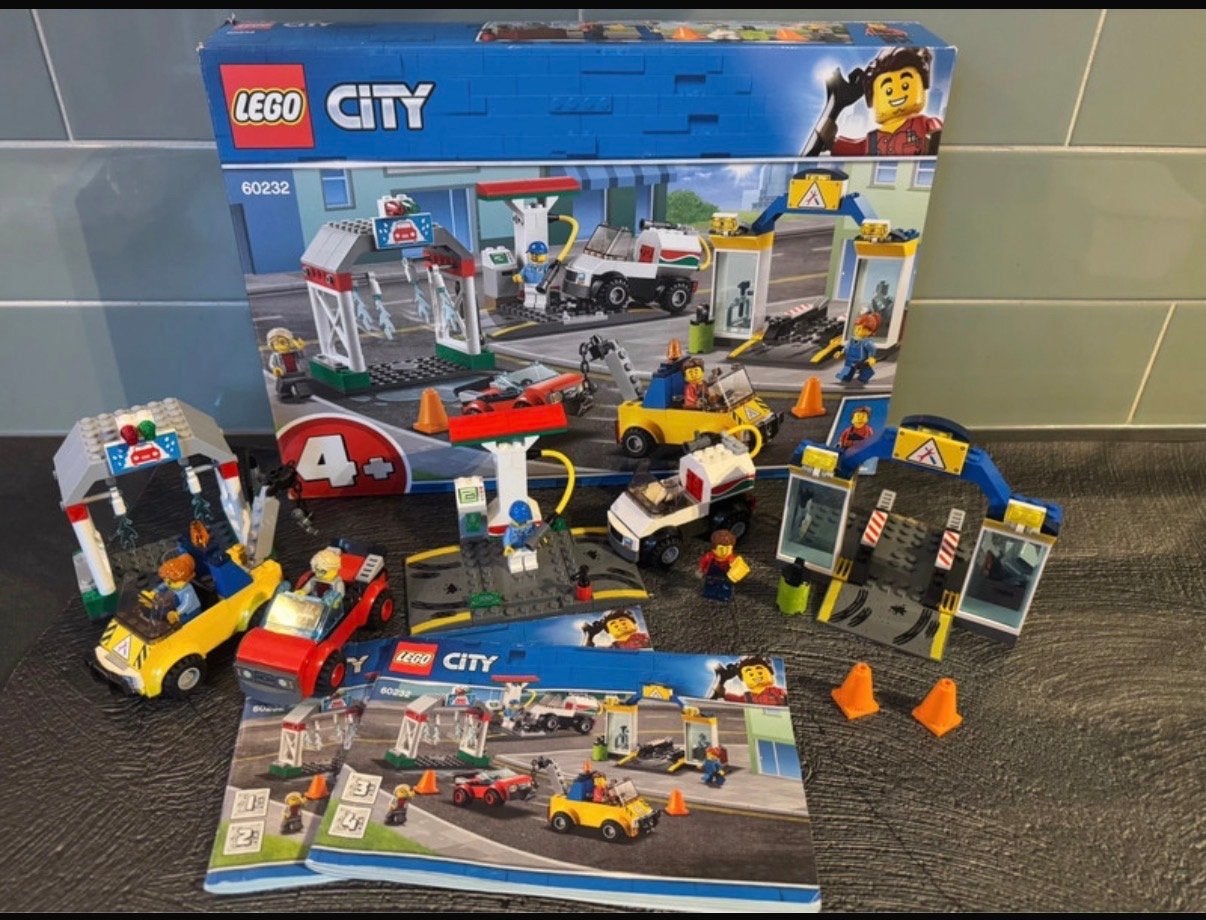 Lego City 60232 Garage Center - Compleet met doos, Lego, Ophalen of Verzenden, Compleet, Complete set