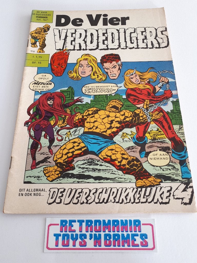 stripboek - de vier verdedigers nummer 76, Eén stripboek, Verzenden, Zo goed als nieuw