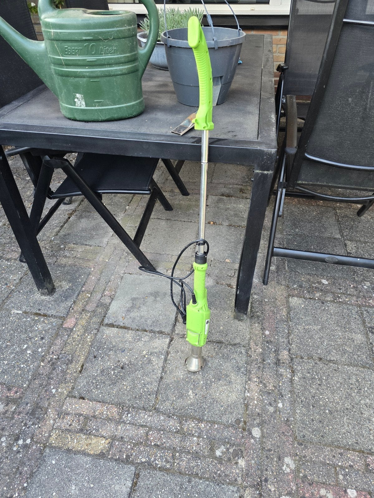 Elektrische onkruidbrander met extra opzetstuk, Ophalen, Zo goed als nieuw, Garden Touch