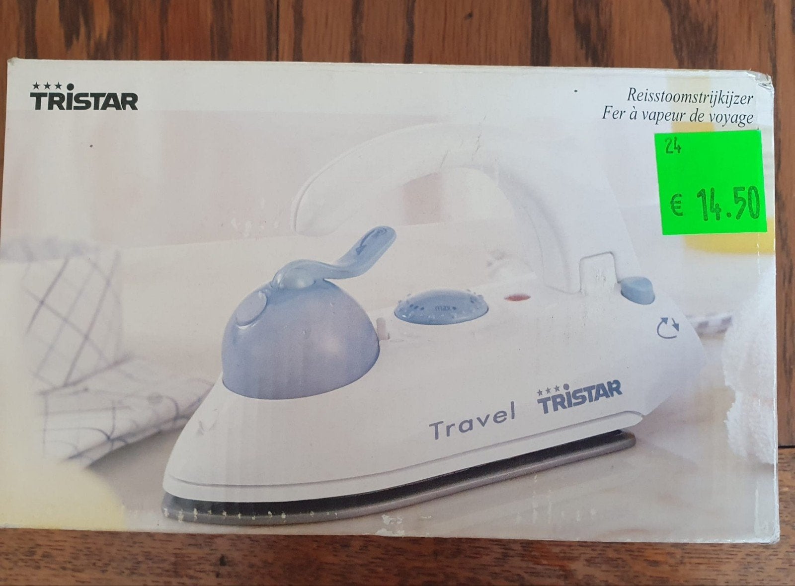 Tristar Reisstoomstrijkijzer - Compact en Handig, Ophalen of Verzenden, Zo goed als nieuw, Strijkijzer met snoer