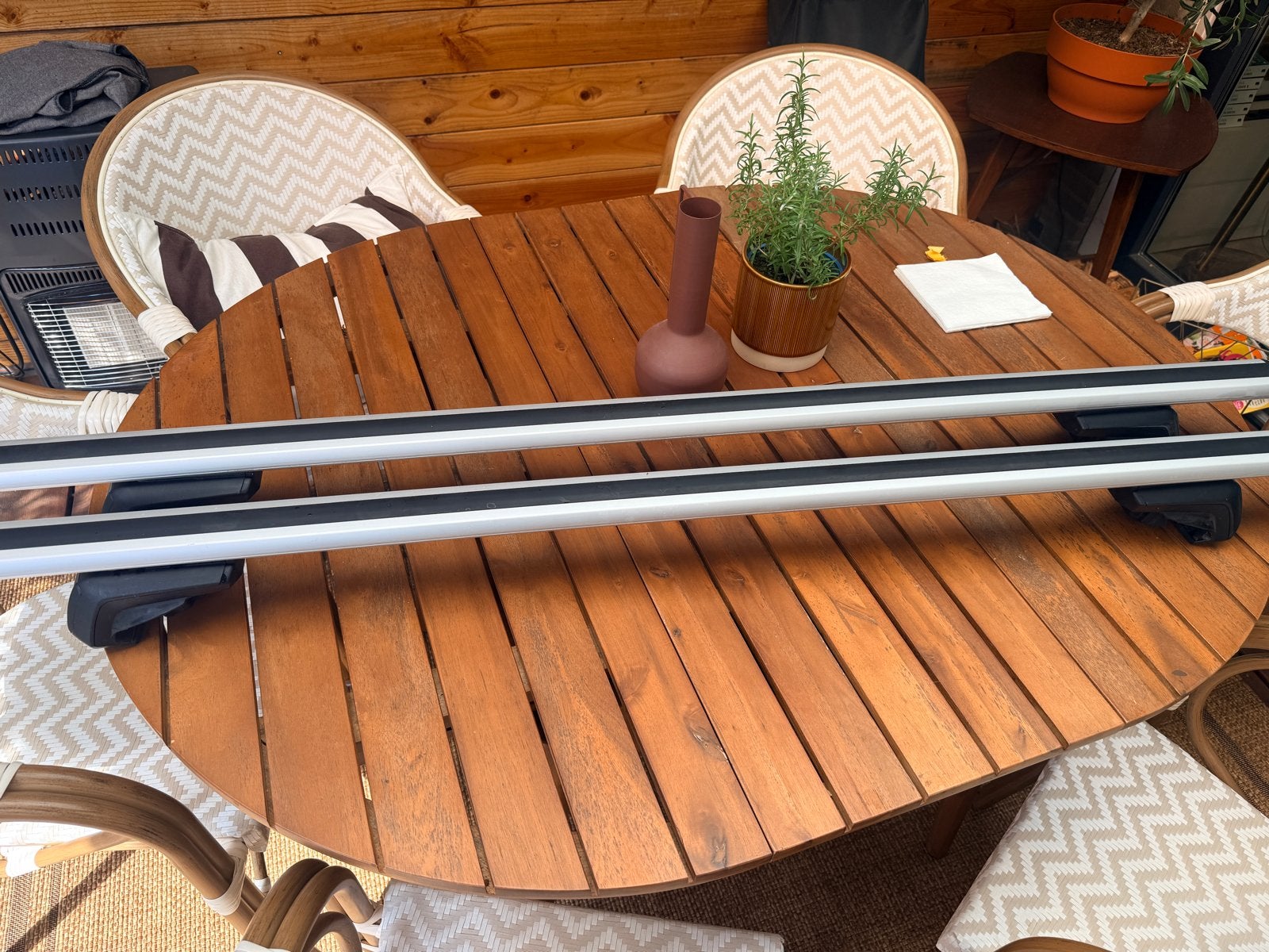 Thule SmartRack XT Dakdragers 135 cm Nissan Qashqai, Auto diversen, Dakdragers, Ophalen of Verzenden, Gebruikt