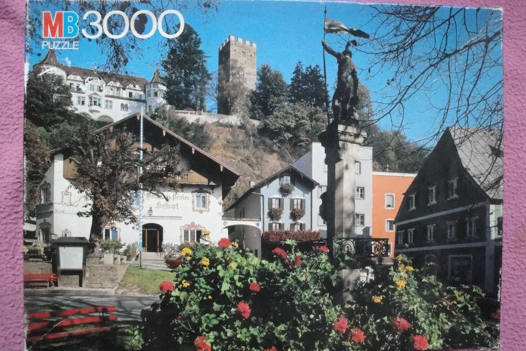 MB GRAND PUZZLE 3.000 stukjes voor 4.95euro, Ophalen of Verzenden, Meer dan 1500 stukjes, Zo goed als nieuw, Legpuzzel
