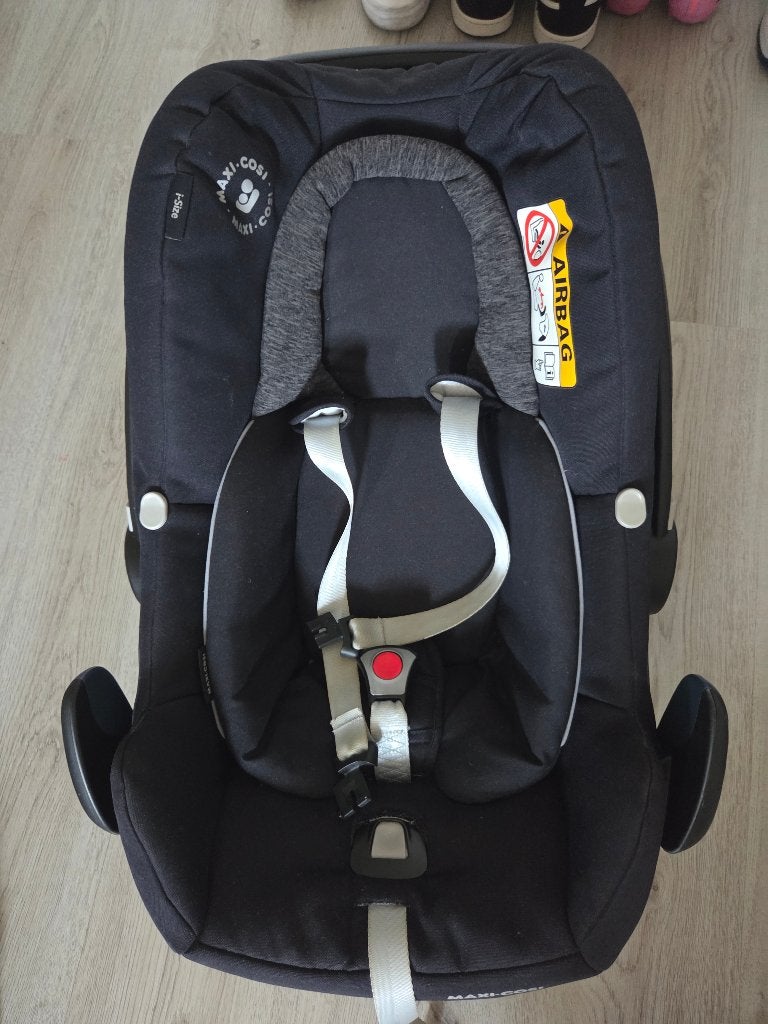 Maxi cosi rock, Ophalen, Autogordel of Isofix, Zo goed als nieuw, 0 t/m 13 kg