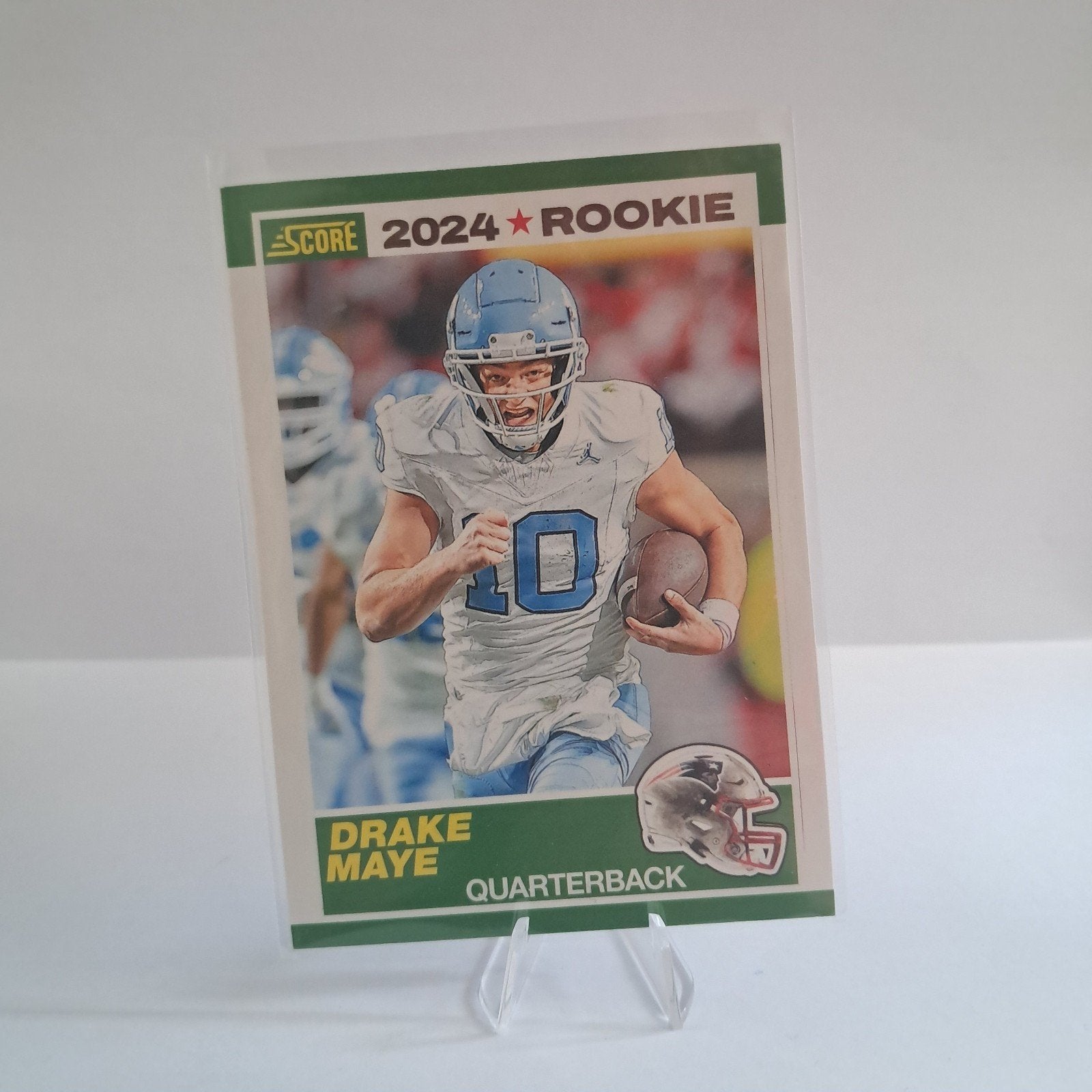 drake Maye master rookie nfl panini, Ophalen of Verzenden, Zo goed als nieuw, Plaatje