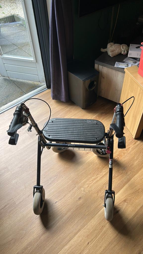 Rollator, Ophalen, Gebruikt