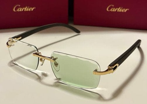 Cartier Zonnebrillen Buffalo Horn Picadilly C Panther (dita), Ophalen of Verzenden, Nieuw, Zwart, Overige merken