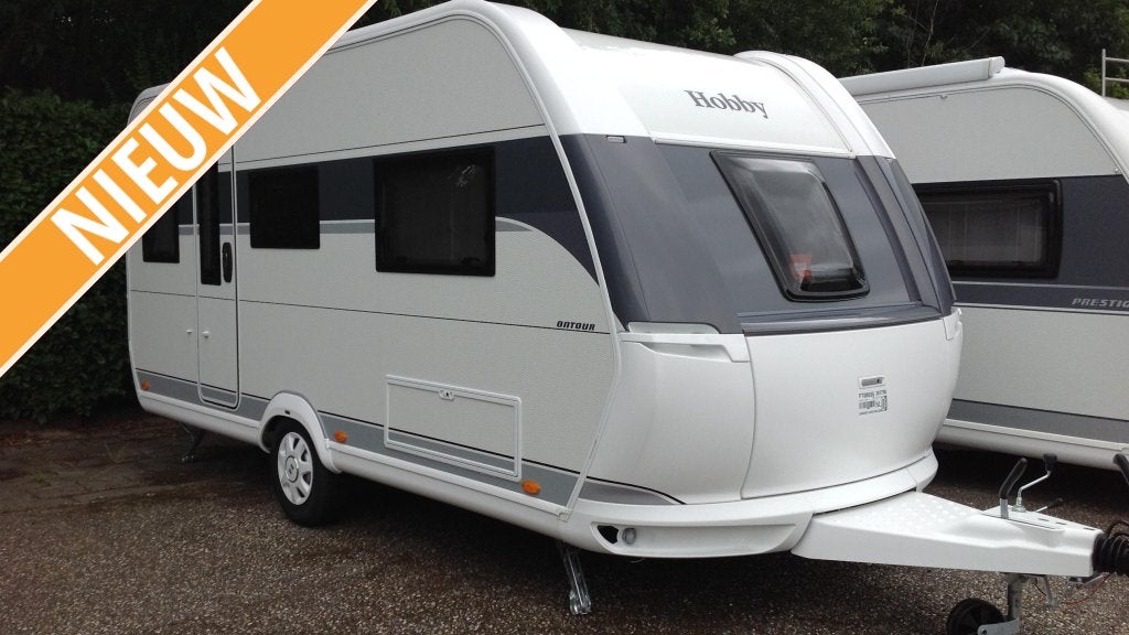 Hobby On Tour 460 DL Speciale inkoop voordeel, Caravans en Kamperen, Caravans, Schokbreker, Hobby, Treinzit, Tot en met 3