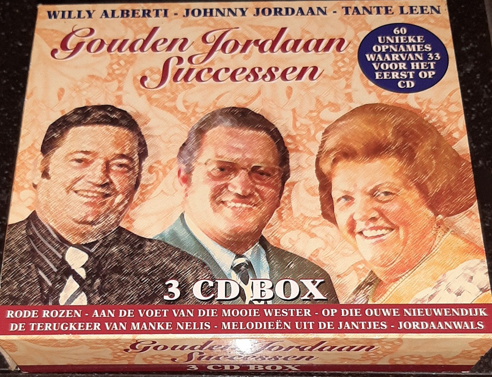 Gouden Jordaan successen 3cdbox, Ophalen of Verzenden, Zo goed als nieuw, Levenslied of Smartlap, Boxset