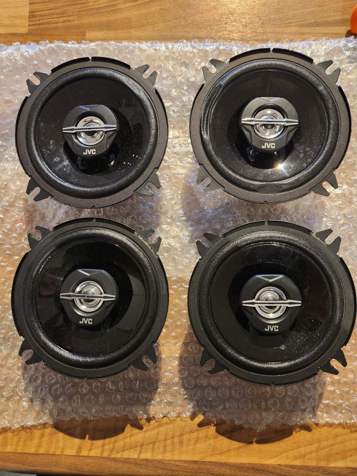 JVC CS-J520X 2-weg coaxiale autospeakers (set van 4), Auto diversen, Autospeakers, Ophalen, Nieuw