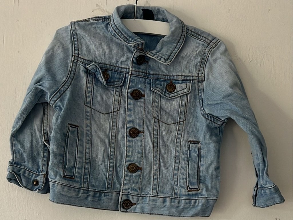 Zara spijkerjas maat 80 12-18 maanden, Zo goed als nieuw, Jasje, Zara kids, Verzenden