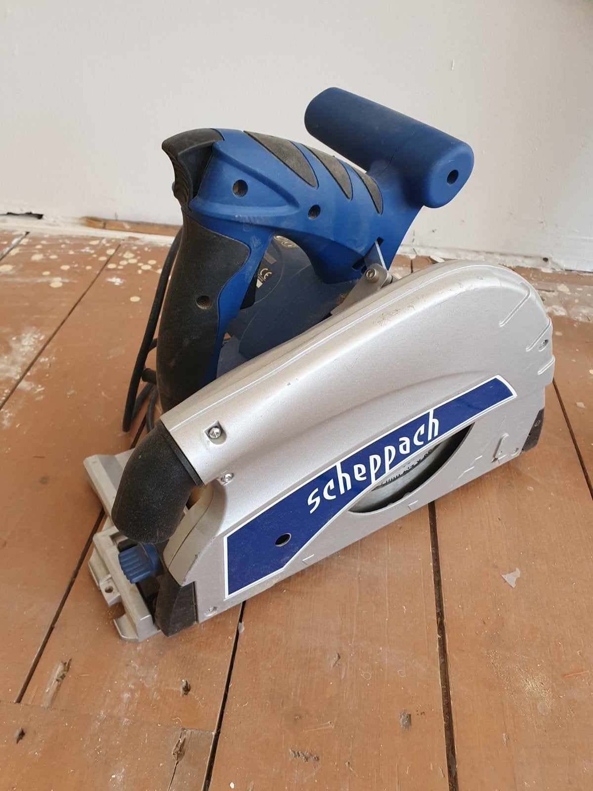 Scheppach PL75 invalzaag met geleiderail, Doe-het-zelf en Verbouw, Gereedschap | Zaagmachines, Invalzaag, Ophalen of Verzenden