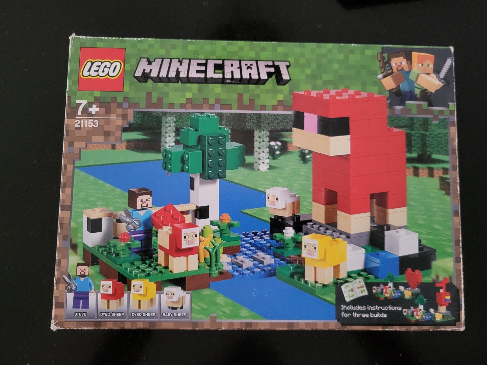 Lego Minecraft 21153 De Wolboerderij - Complete set, Inclusief instructies, Minecraft, Lego, Ophalen of Verzenden