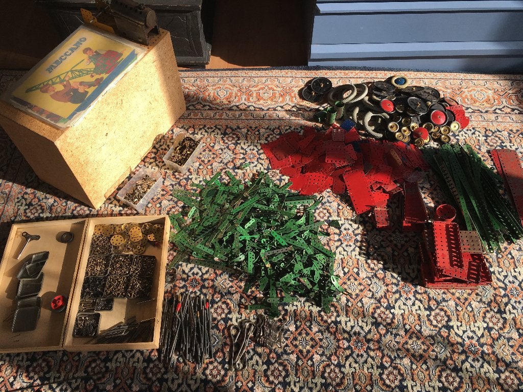 meccano jaren 1950, Ophalen, Gebruikt, 1:50 tot 1:144